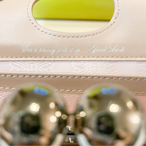 NWT TED BAKER LONDON Josiey Scripted Bobble Matinee Wallet, Taupe - Picture 8 of 10
